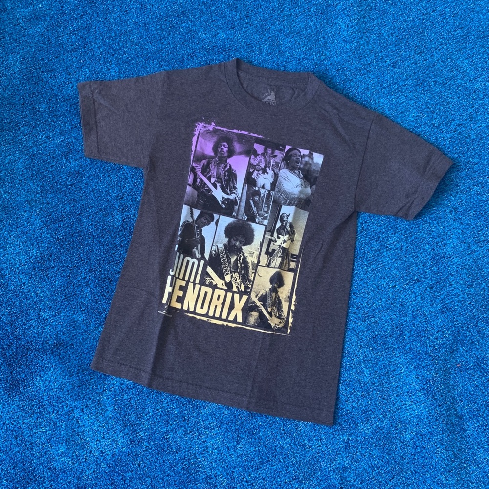 Jimi Hendrix 
Zion T shirt